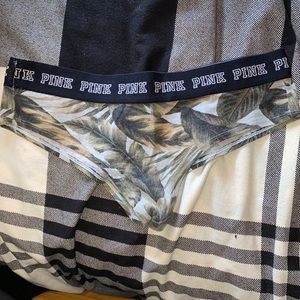 PINK floral cheekster underwear